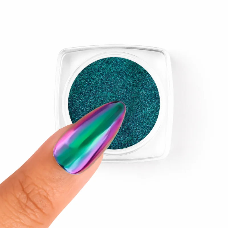 calyx london dragon glass swatch chrome
