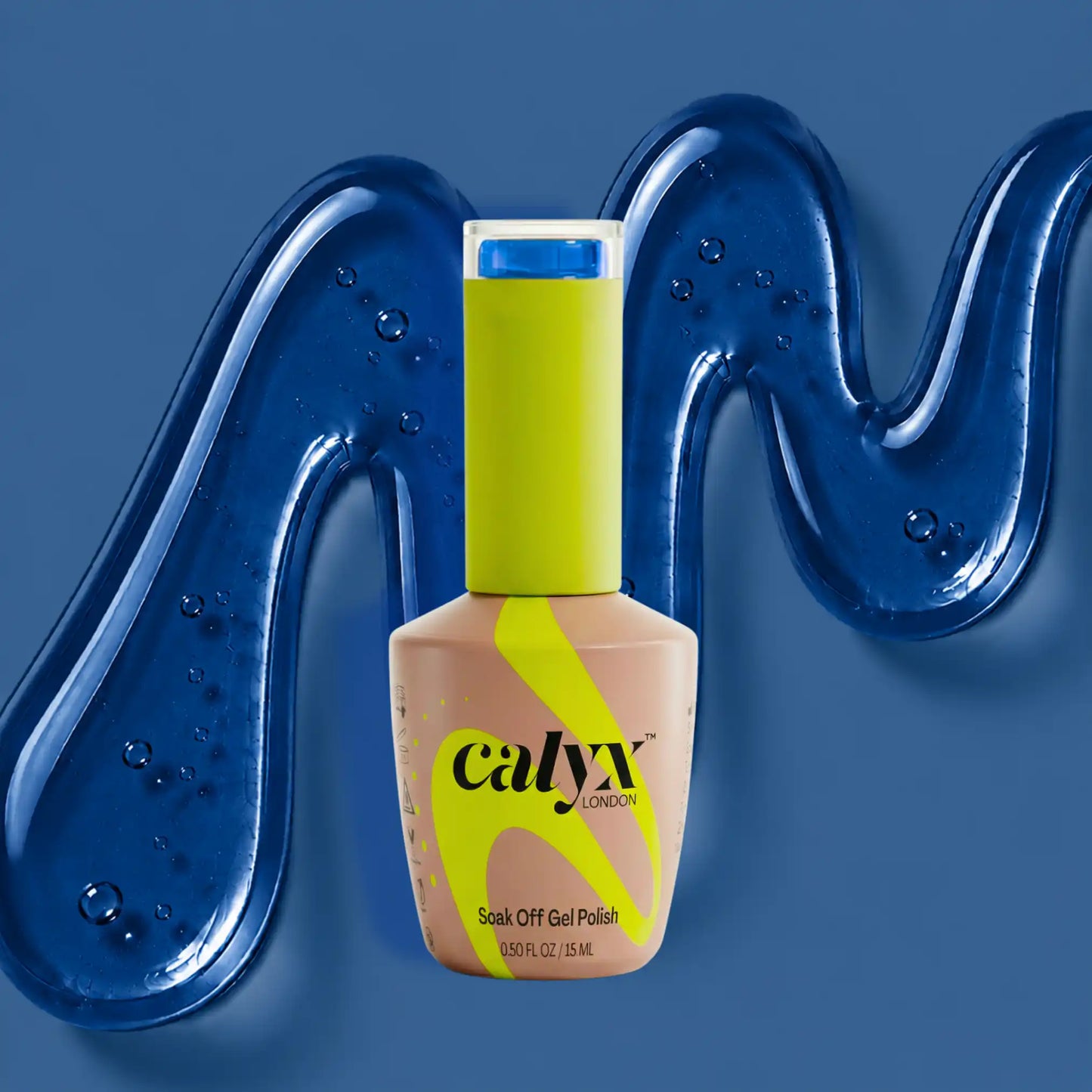 calyx london jelly polish dark blue