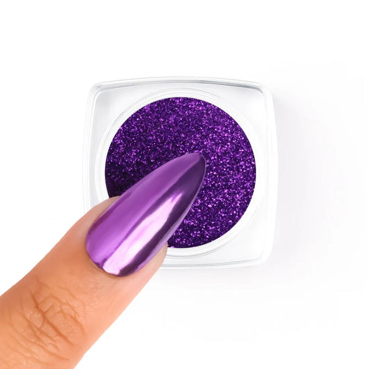 Calyx London purple chrome powder