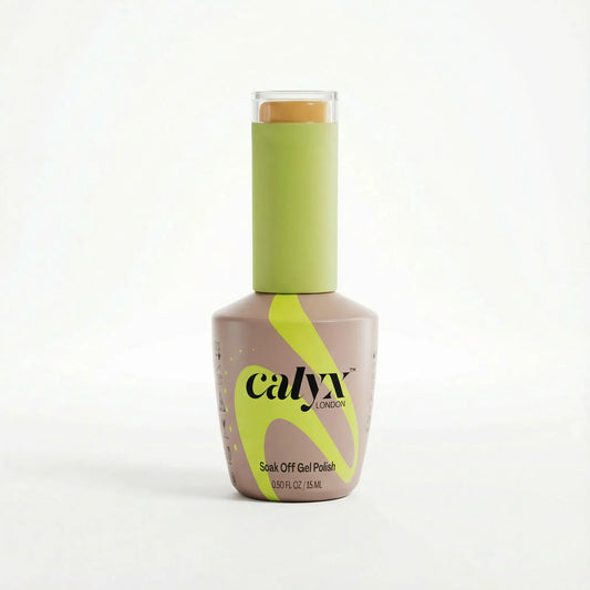 calyx london nail gel polish yellow