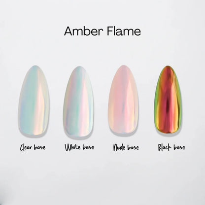 amber flame chrome powder calyx london