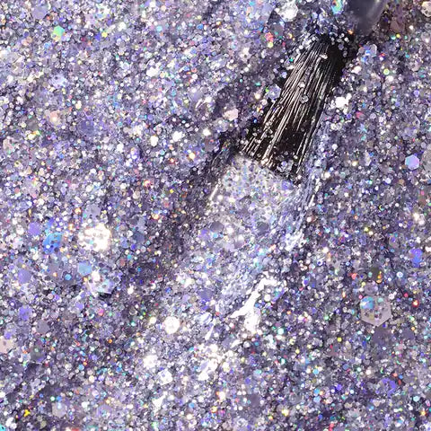 calyx london aurora crystal glitter polish 