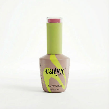 Calyx nail polish bottle berry rouge