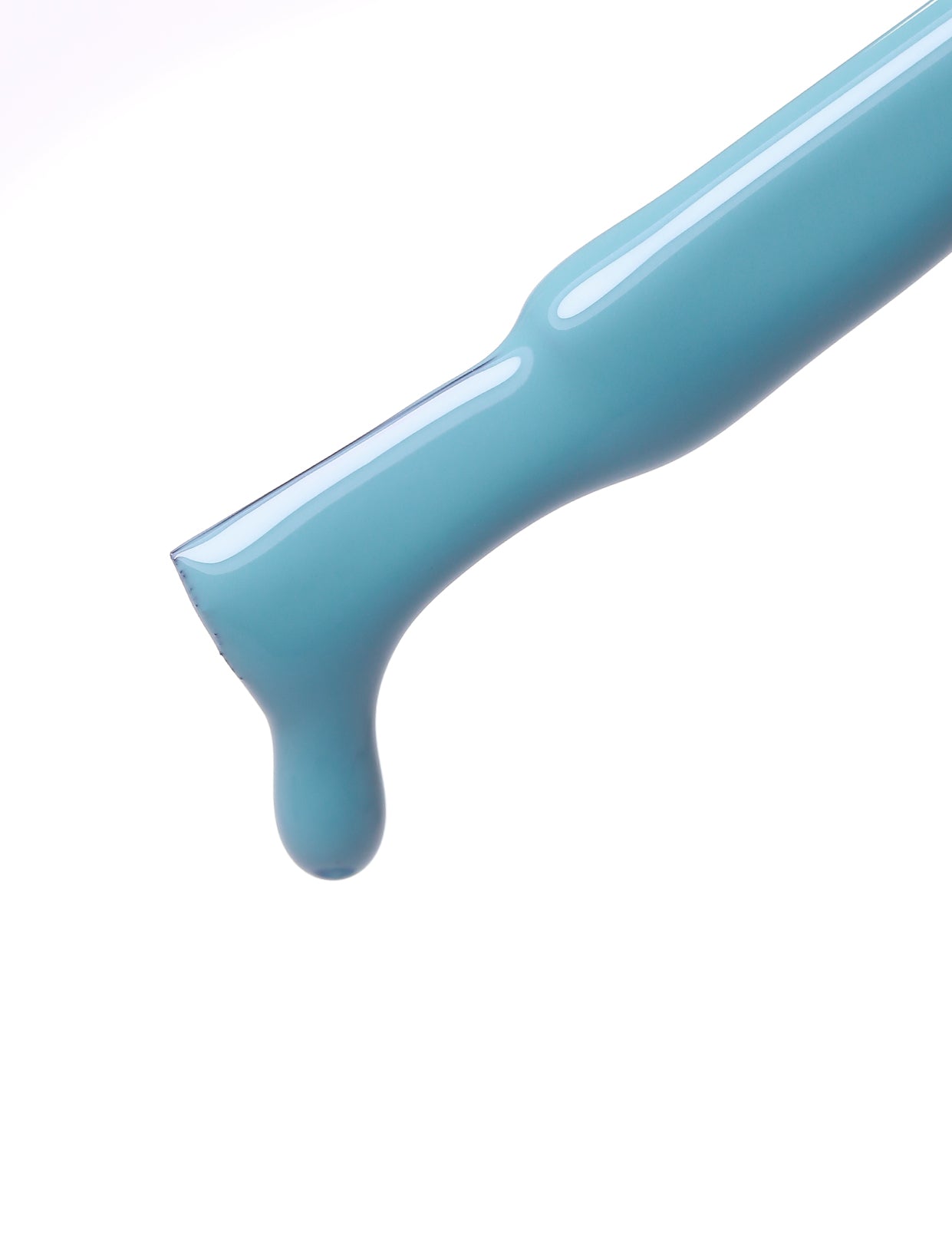 calyx london light blue UV gel polish