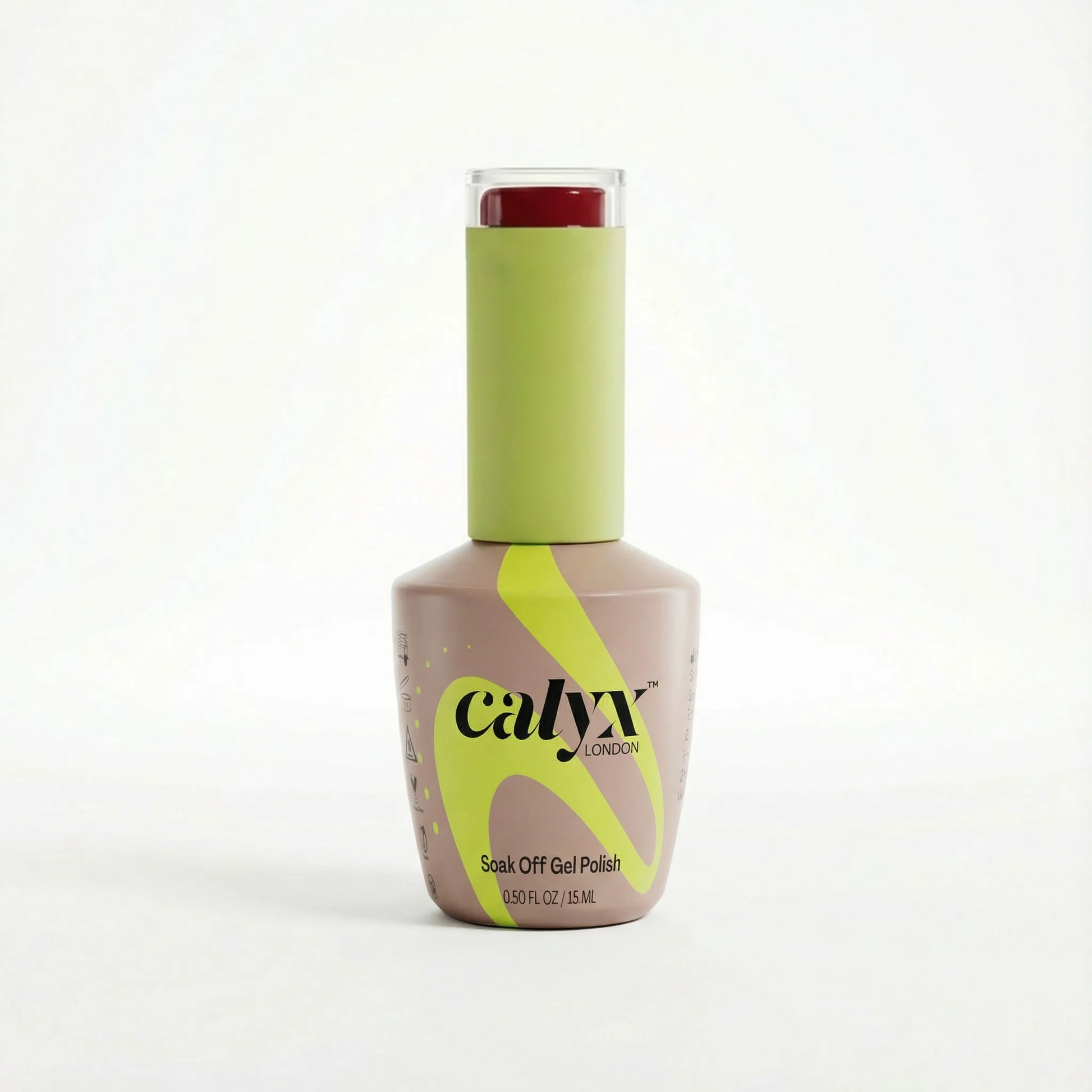 Cherry Cola UV Gel Polish alternate view by Calyx London