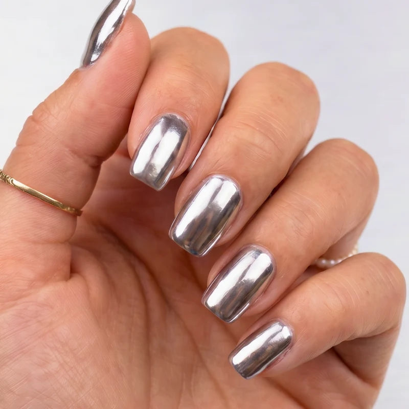 calyx london chrome powder silver