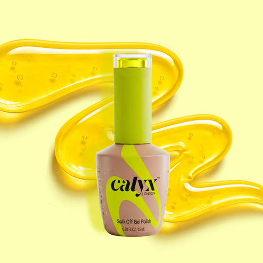 calyx london jelly polish yellow
