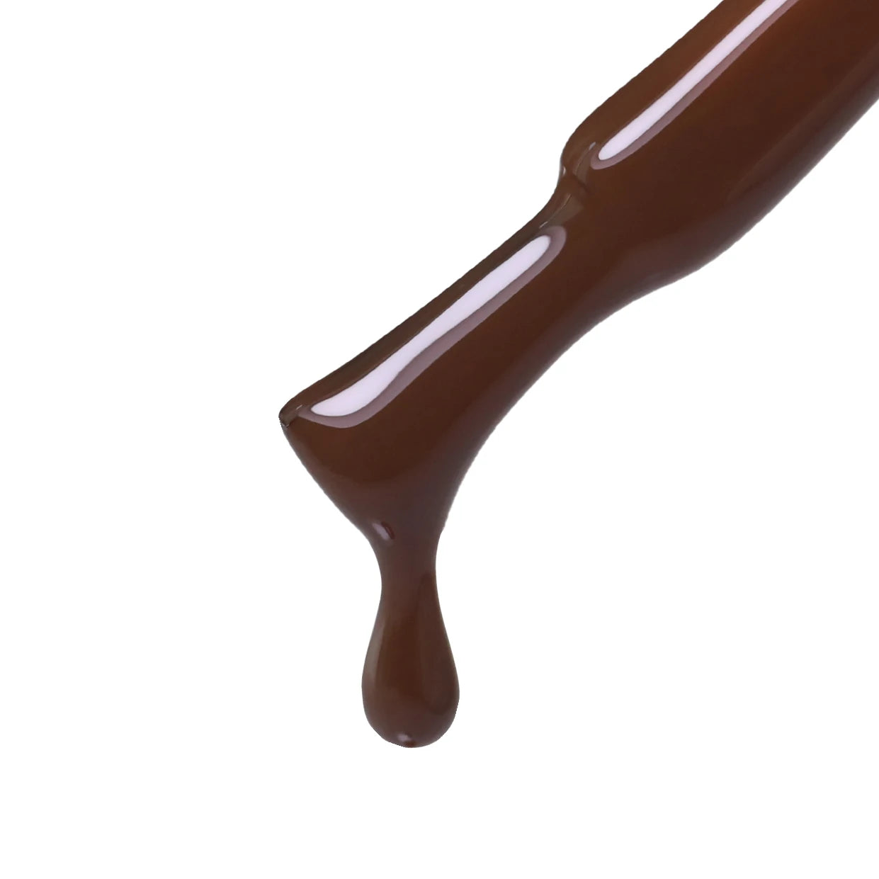 calyx london glossy brown gel polish uv 