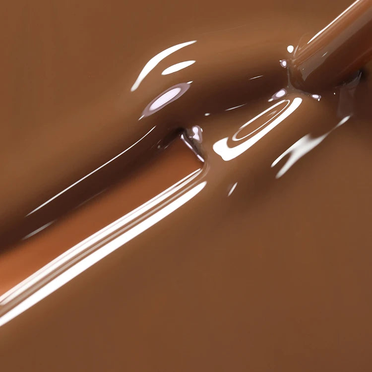 calyx london mocha bliss brown uv gel polish 