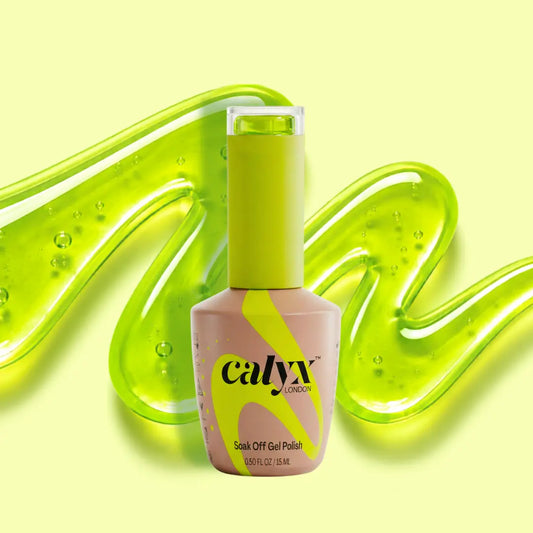 calyx london jelly polish lime green 