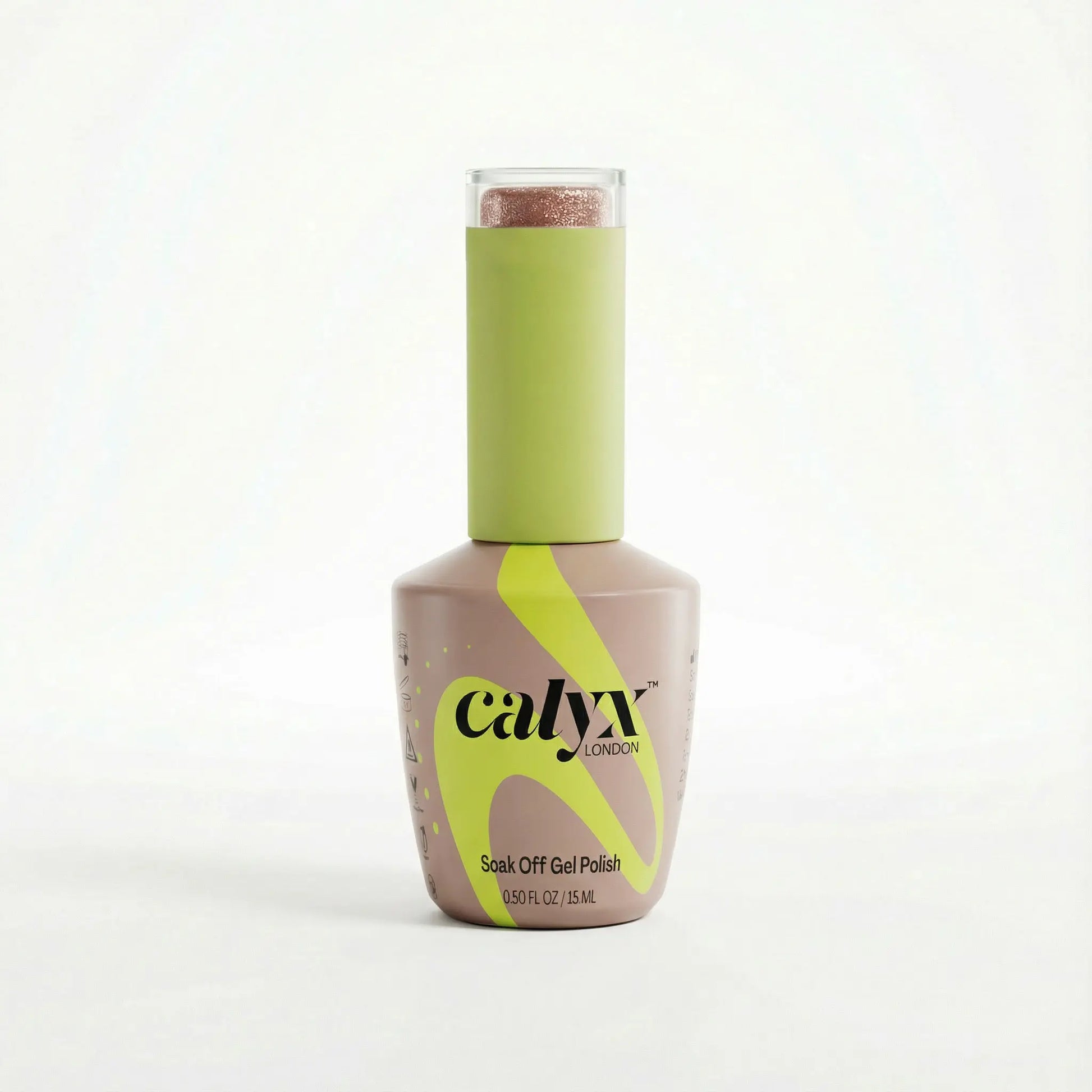 calyx london nails glitter gel polish