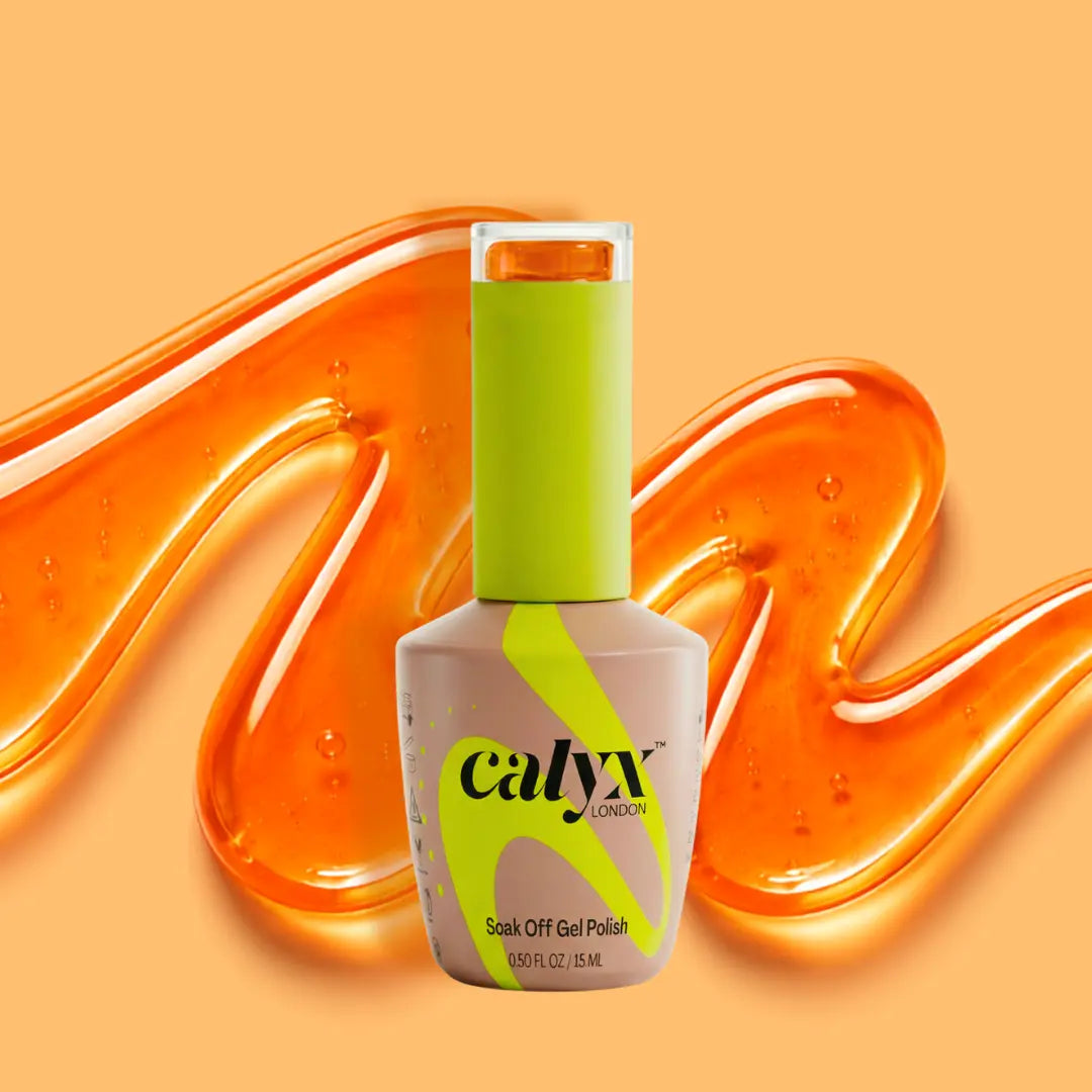 calyx london orange jelly polish 