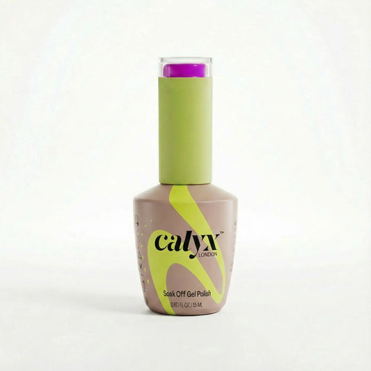 calyx london purple gel polish