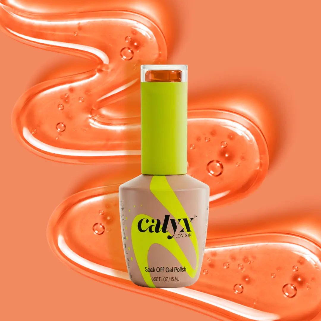 jelly polish calyx london orange 