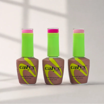 calyx london pink gel polish bundle