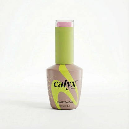 Pink Slippers UV Gel Polish UV gel polish bottle by Calyx London