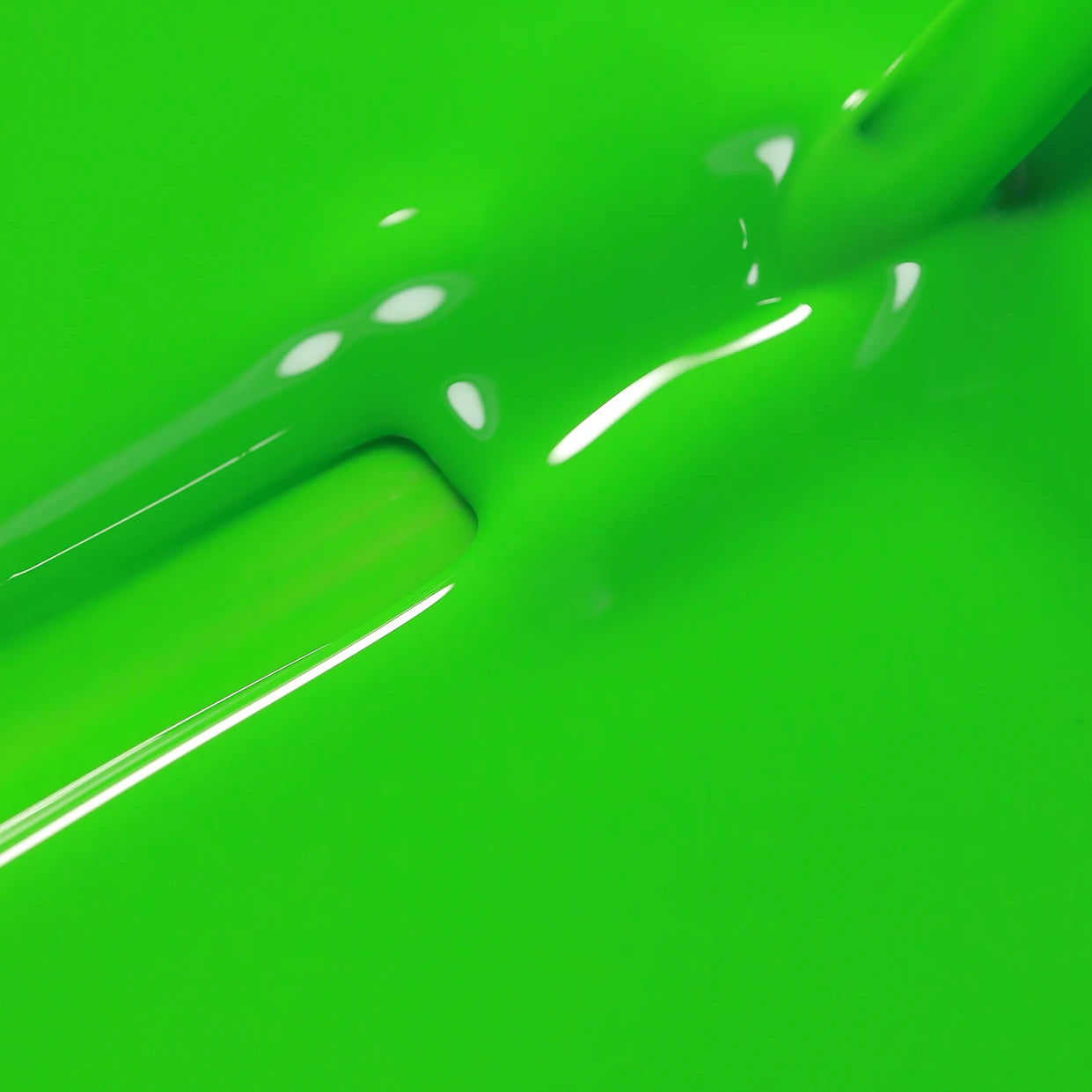 calyx london green gel polish UV 