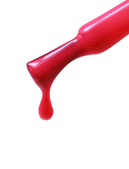 calyx london red hot uv gel polish pink
