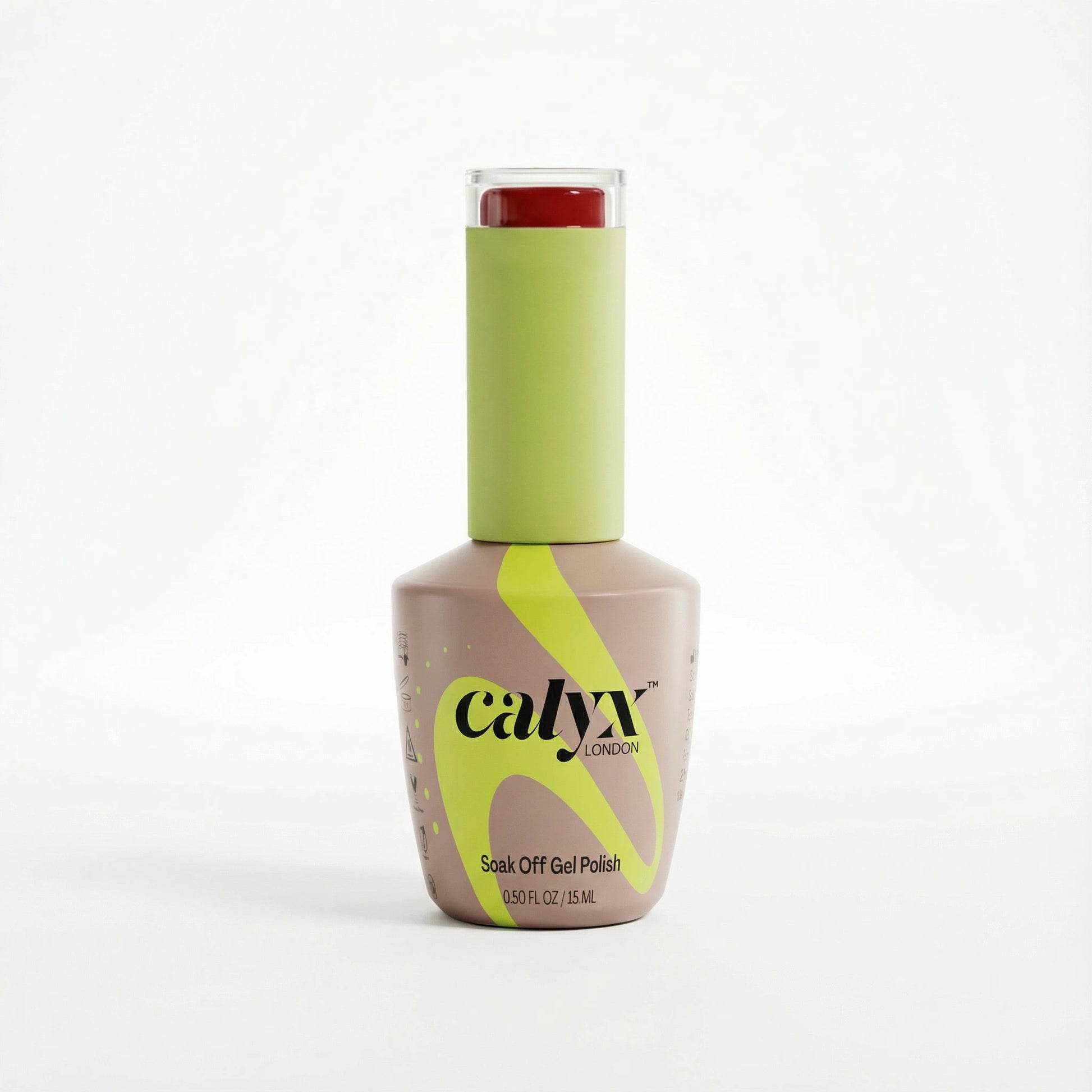 calyx london red luxe red glossy 