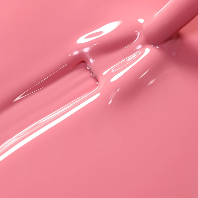 calyx london romantic sunset pink gel polish 
