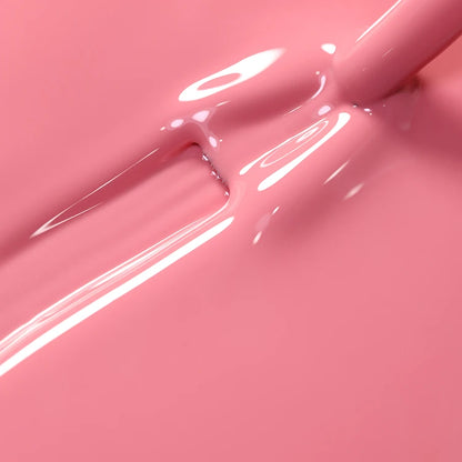 calyx london romantic sunset pink gel polish 