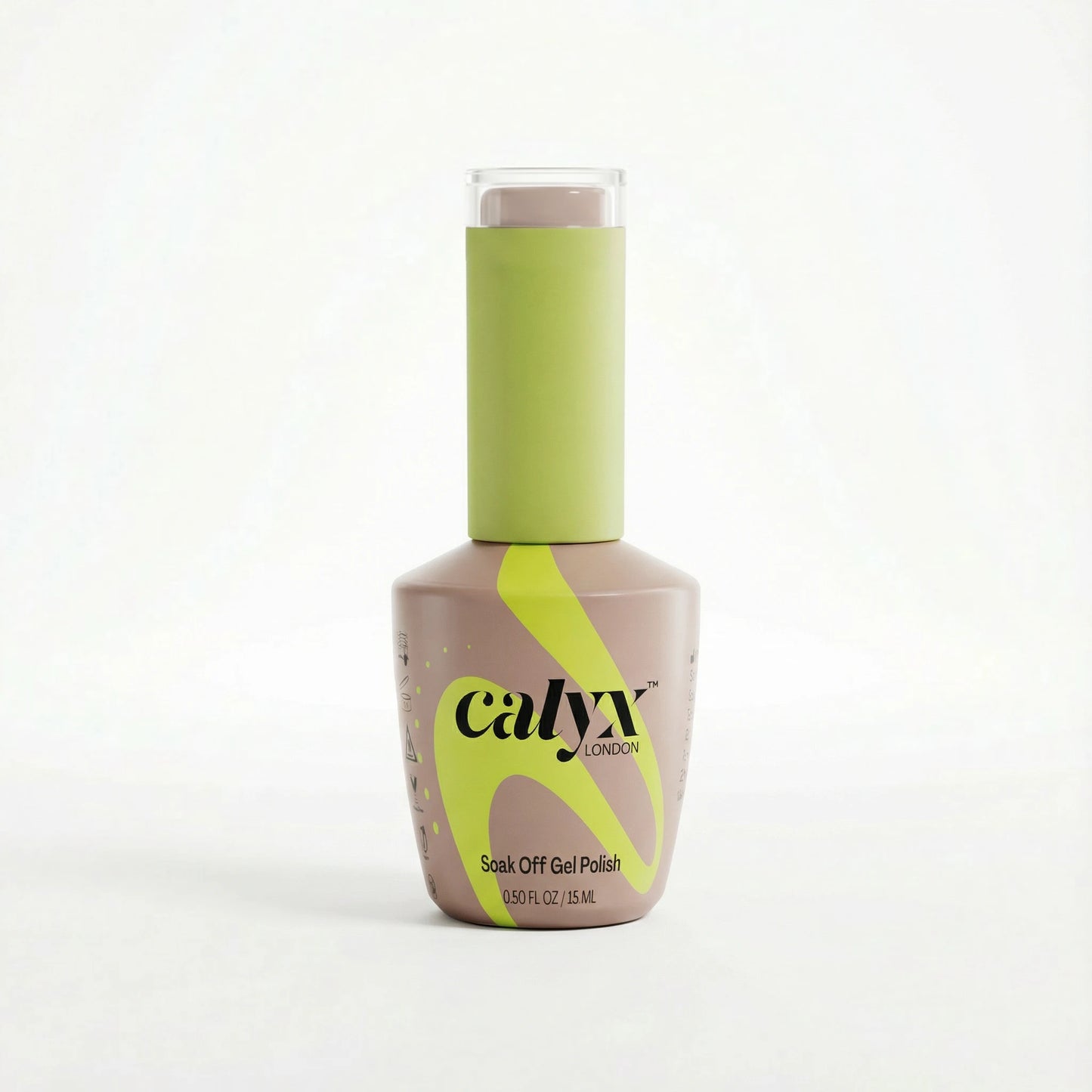 calyx london sandy latte uv gel polish 