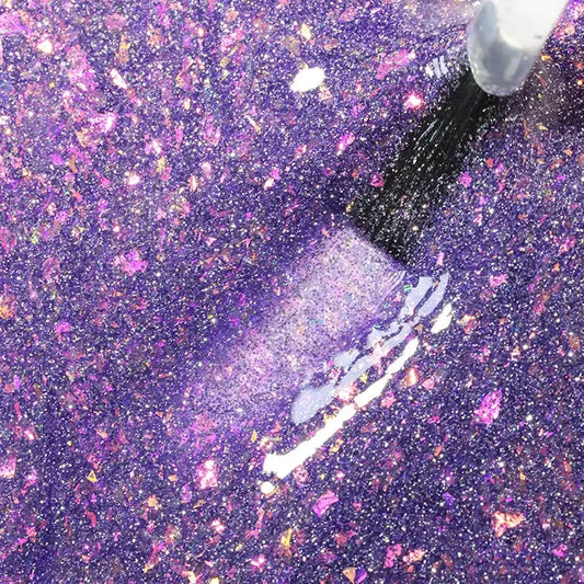 calyx london stardust glitter purple 