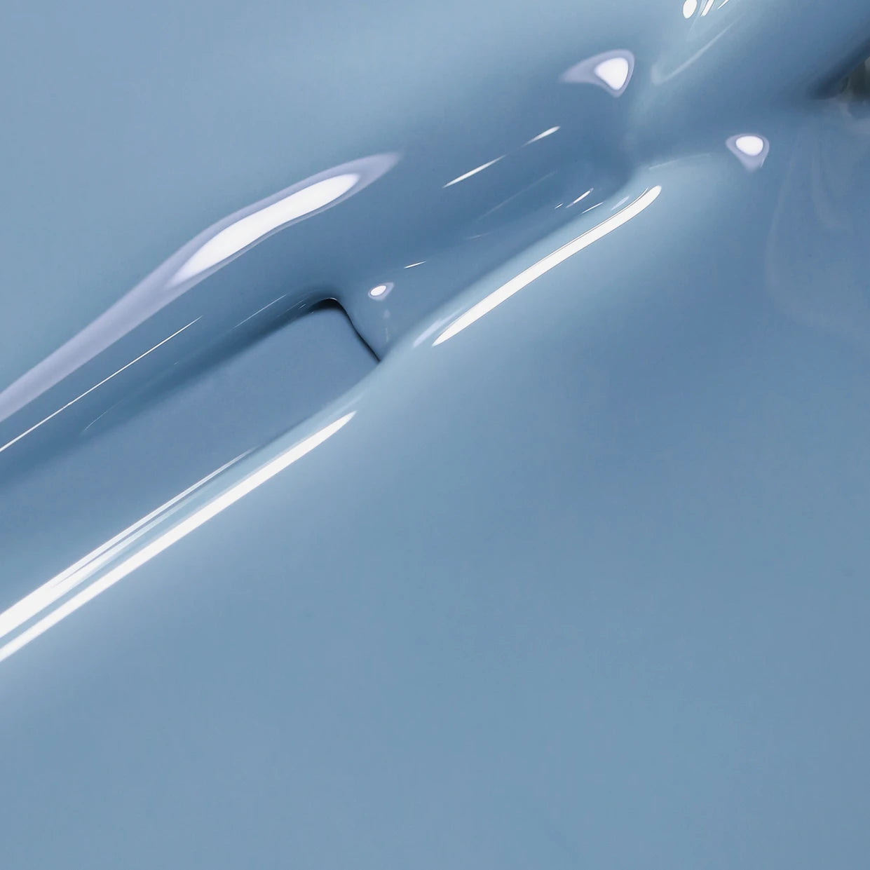calyx london steel blue gel polish 