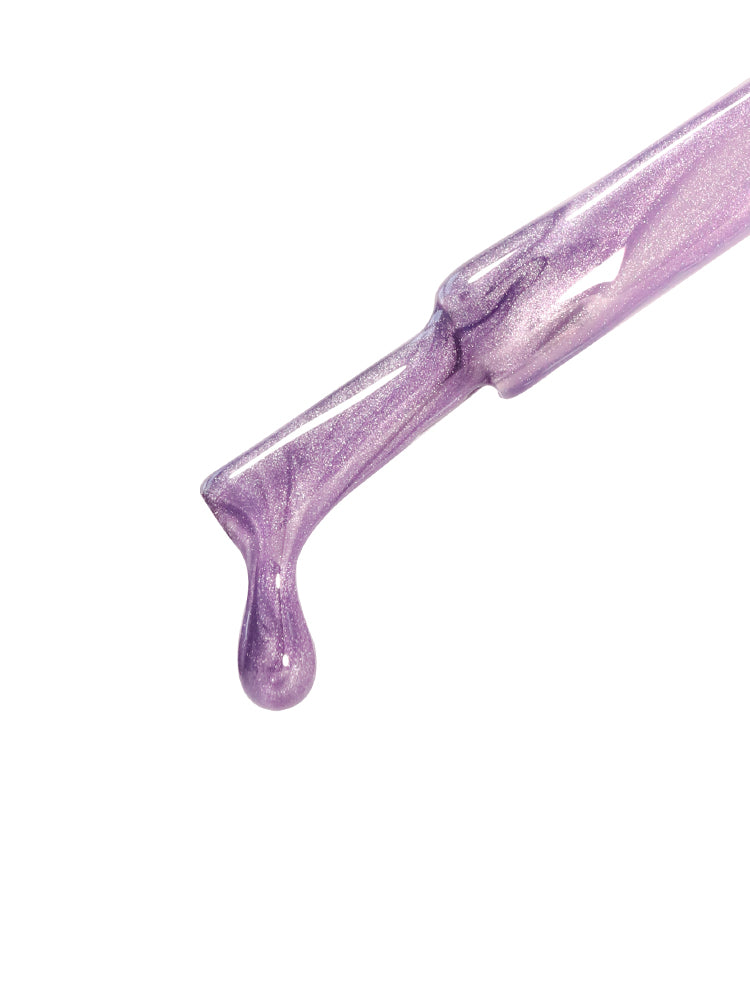 calyx london cat eye violet ice purple gel polish