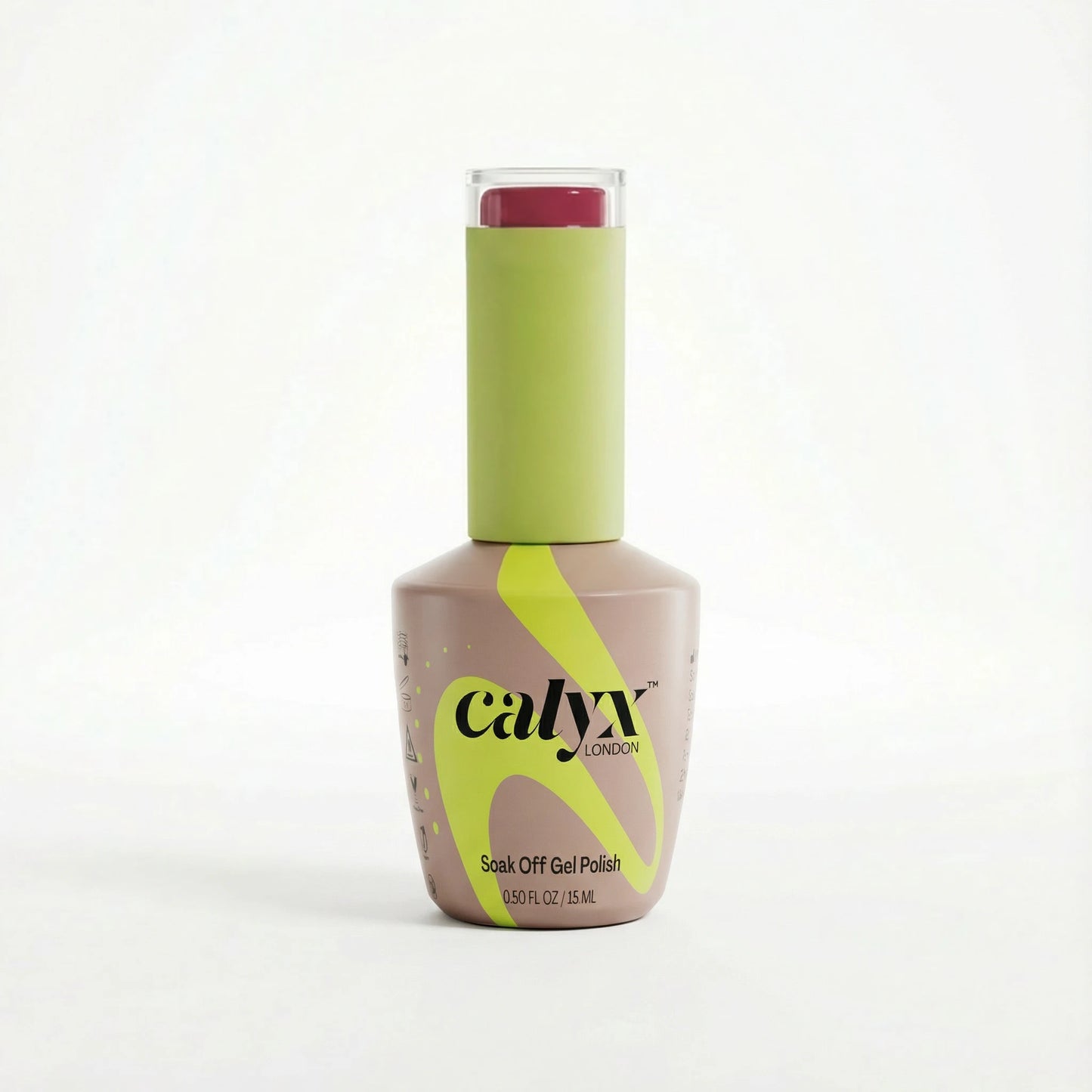 calyx london berry me uv gel polish 