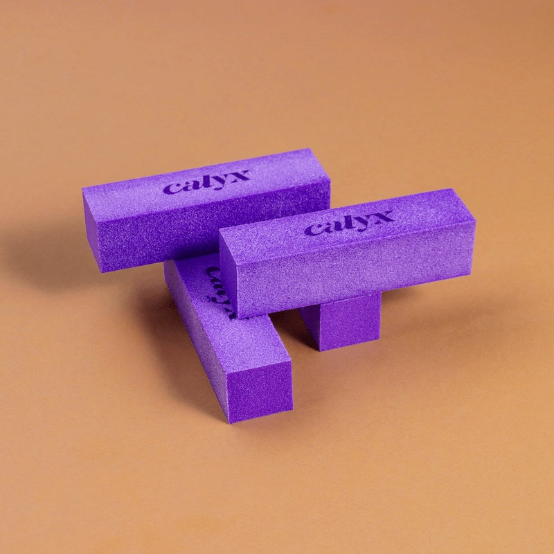 calyx london purple buffing blocks