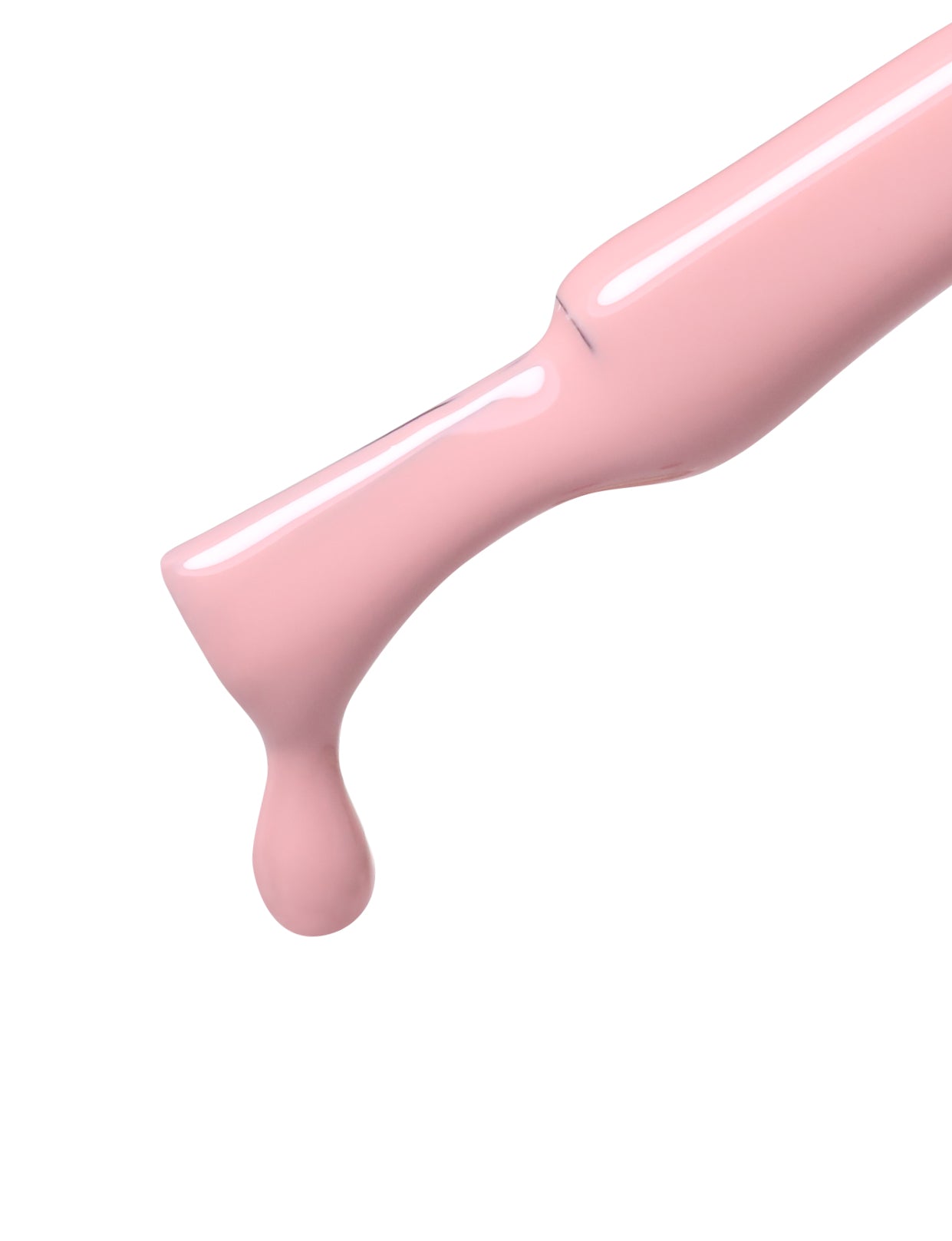 Blushing Peach UV Gel Polish detail view by Calyx London