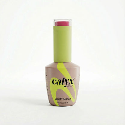 calyx london bubble uv gel polish pink 