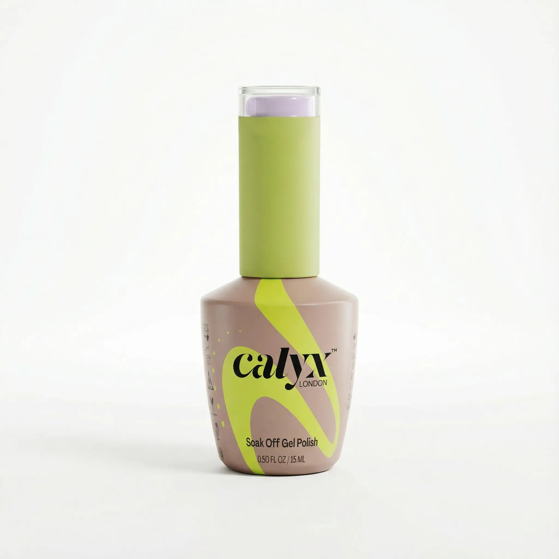 White UV Gel Polish UV gel polish bottle by Calyx London