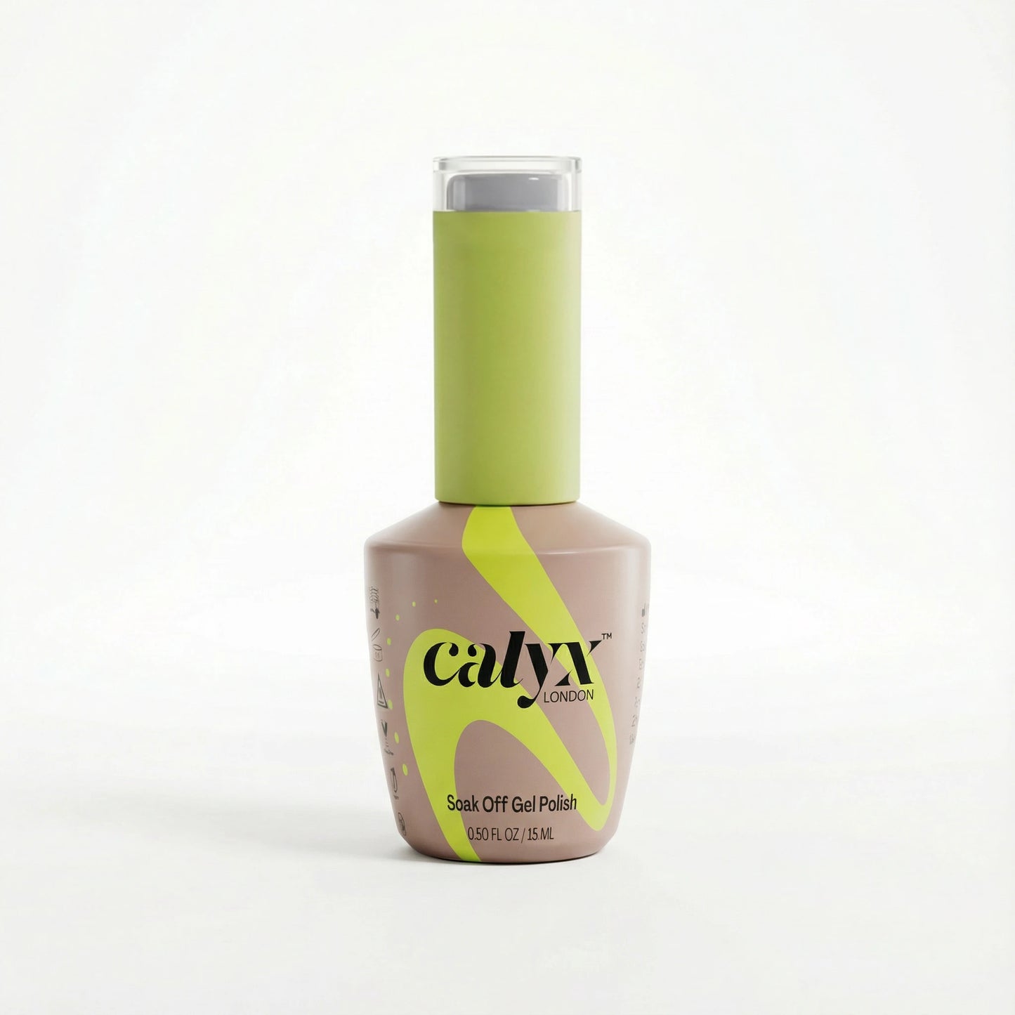 cloudy day uv gel polish gray