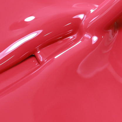 calyx london crimson rush reddish pink gel polish 