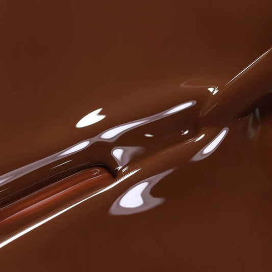 Dark Chocolate UV Gel Polish UV gel polish bottle by Calyx London