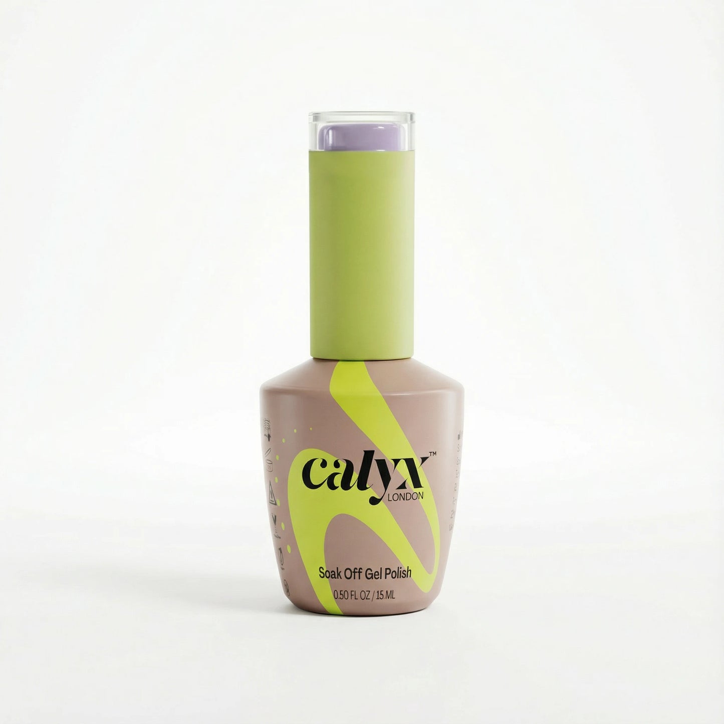 Dusty Lilac UV Gel Polish alternate view by Calyx London