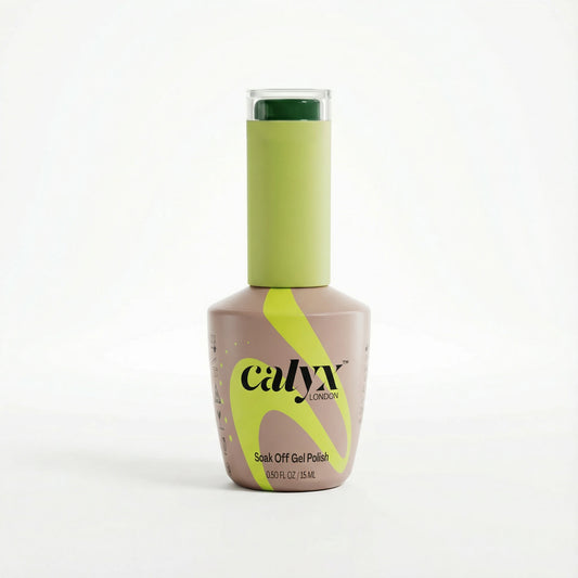 calyx london green gel polish 