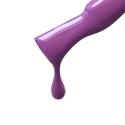 calyx london gloomy purple brush gel polish 
