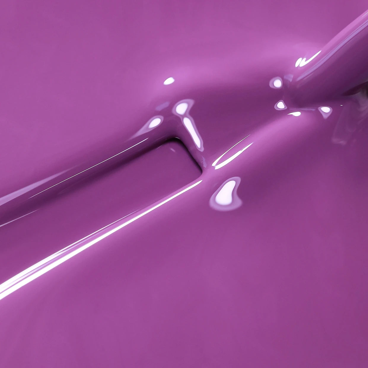 calyx london gloomy purple gel polish 