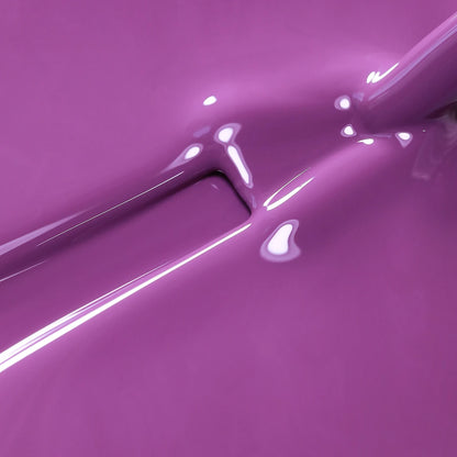 calyx london gloomy purple gel polish 