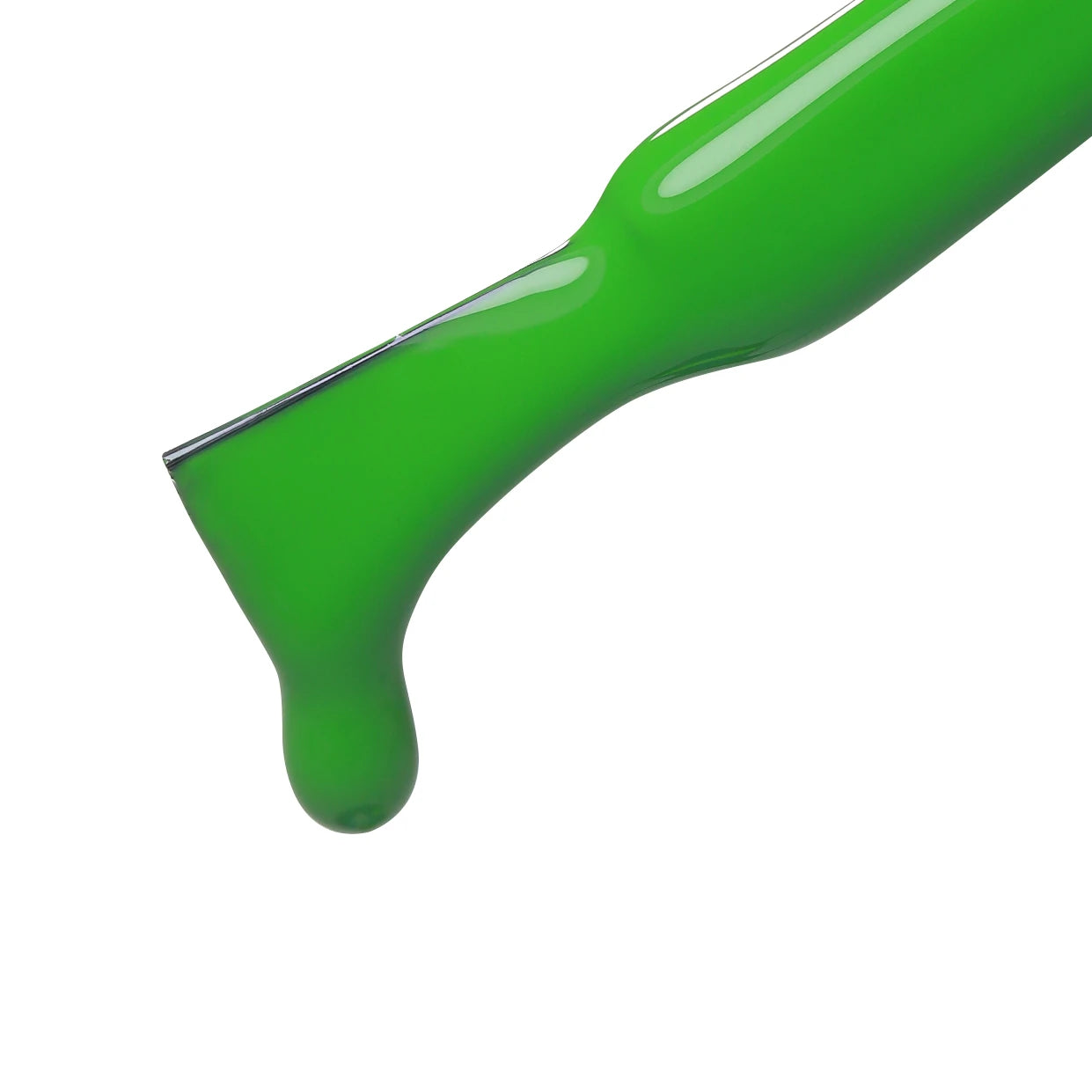 calyx london green pop gel polish