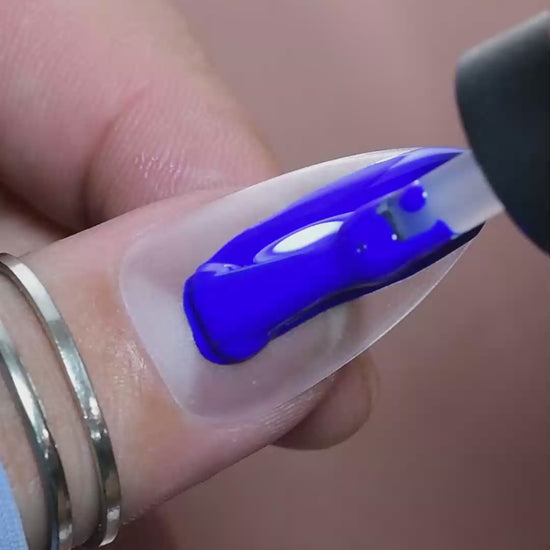 calyx london royal blue gel polish blue 