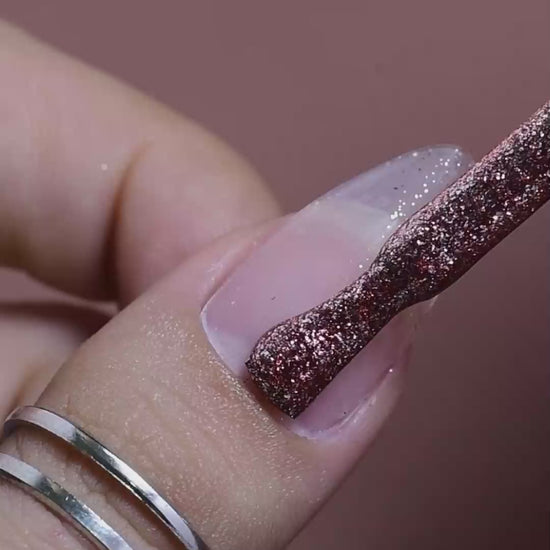 calyx london glitter sunset sparkle gel polish