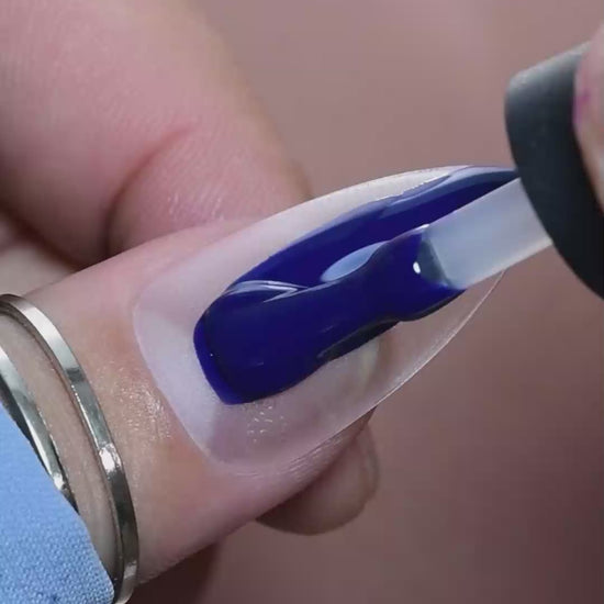 calyx london old blue jeans gel polish blue
