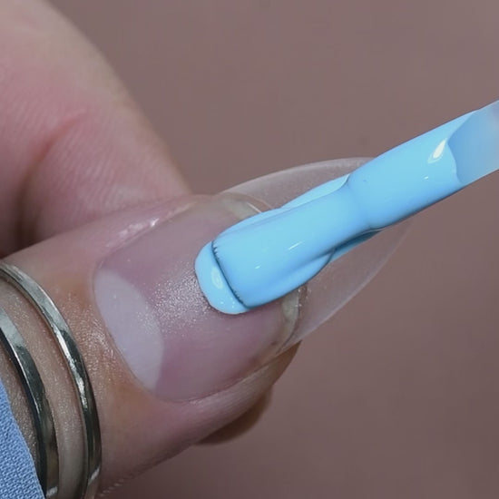 calyx london blue sky gel polish blue 