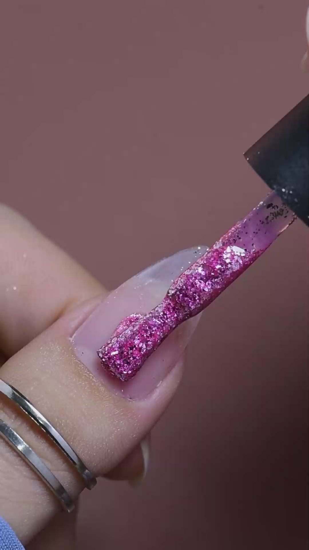 calyx london pixie dust gel polish glitter