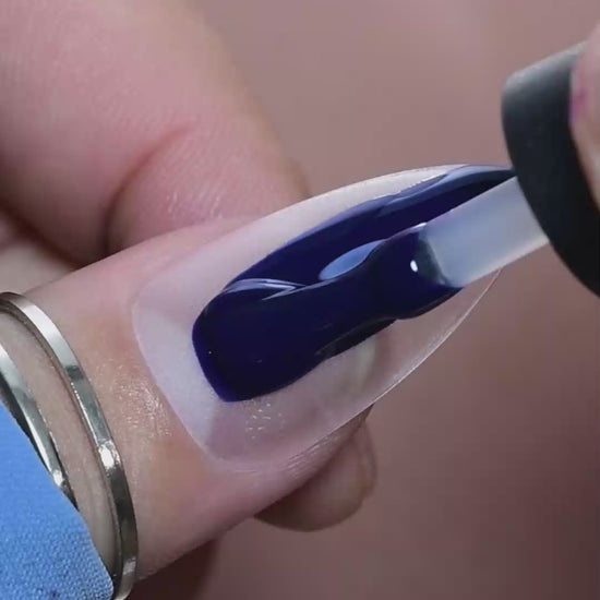 calyx london frozen lake gel polish blue