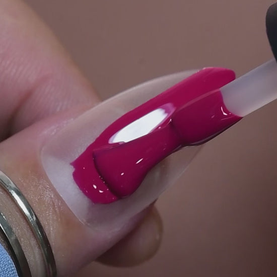crimson rush uv gel polish